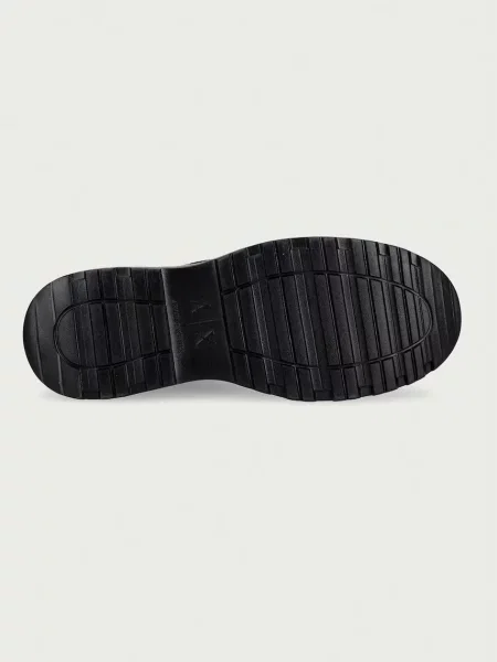 Кожаные треккинговые ботинки Armani Exchange