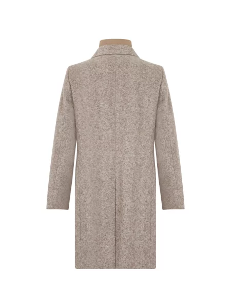 Palton Fedeli cu model herringbone