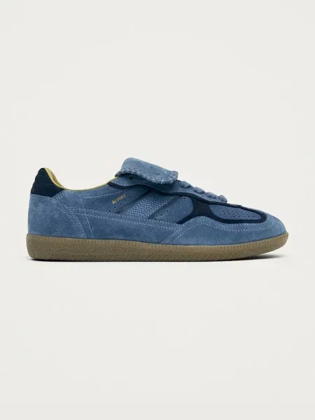 Alohas sneakers din piele intoarsă albastru