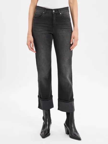 Angels Dżinsy Lara Kobiety jednolity szary