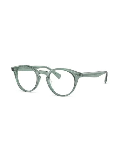 Saulės akiniai Oliver Peoples žalia