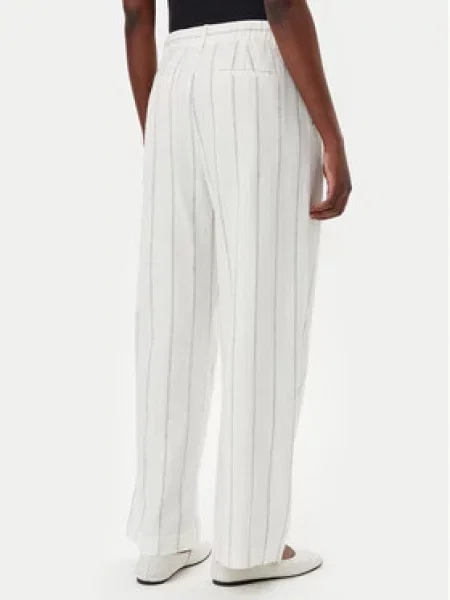 Gap Szövet nadrág Ekru Wide Leg
