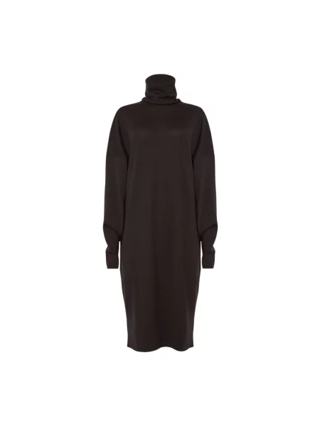 Sukienka Wolford wełniana brązowa