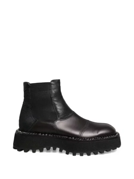Sztyblety Dolce And Gabbana skórzane czarne