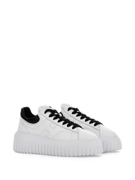 Sneakerși Hogan cu platformă alb