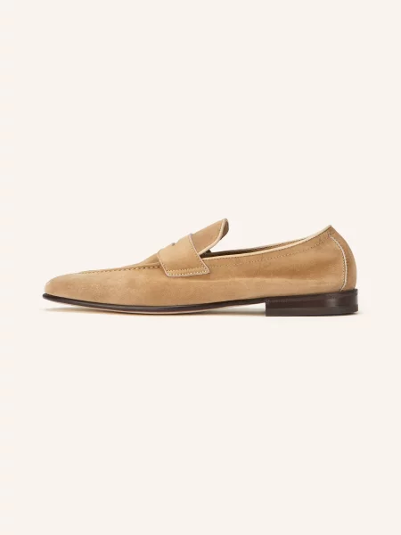 Brunello Cucinelli Penny Loafers braun