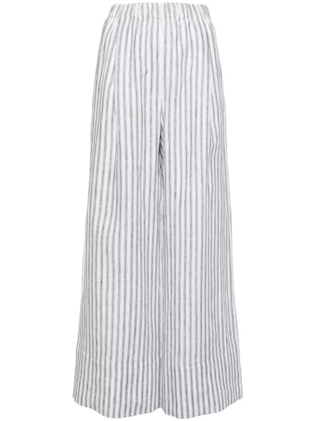 Pantaloni Reformation de in alb