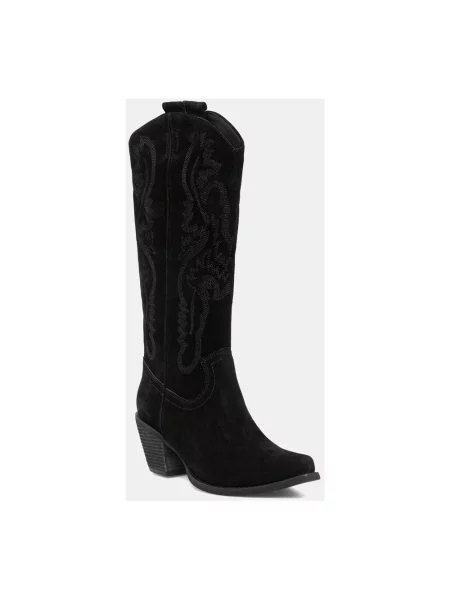 Botki Jeffrey Campbell skórzane czarne