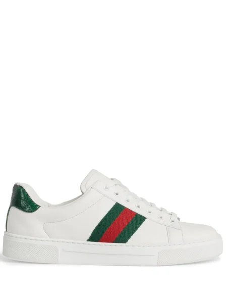 Sneakerși Gucci Ace din piele alb
