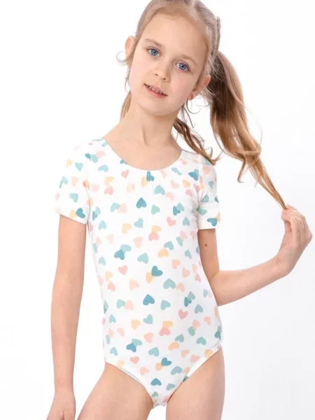 Дитячий Купальник Носи своє білий