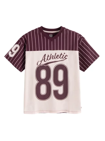 COOL CLUB by SMYK Tricou / roșu burgundy bej