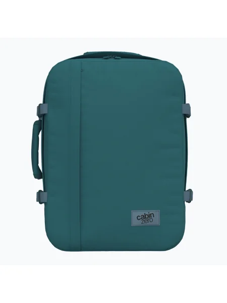CabinZero Classic 44 l arubakék túra hátizsák. Méret: 44 l kék