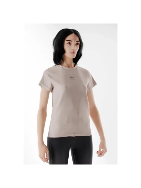 PINKO T-Shirt Bussolotto różowy