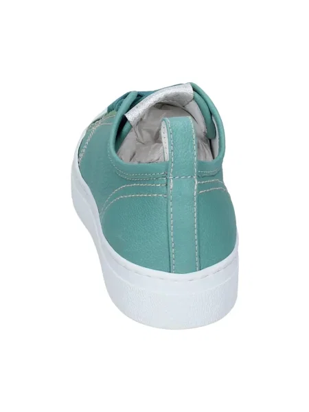 Sneakersy Stokton skórzane zielone