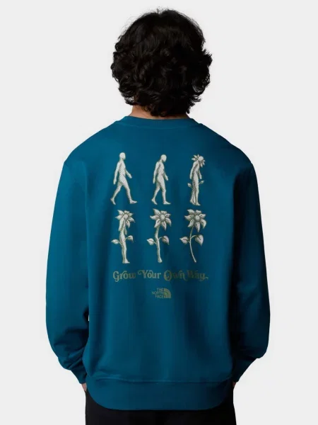 Світшот The North Face Connect синій