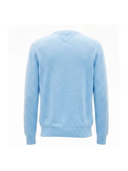 Sveter Tommy Hilfiger modrá