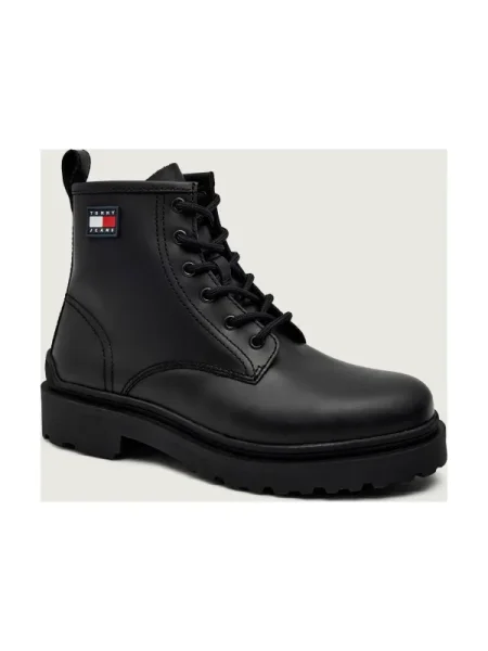 Tommy Jeans Ghete Tjm Lace Up Rubberized negru