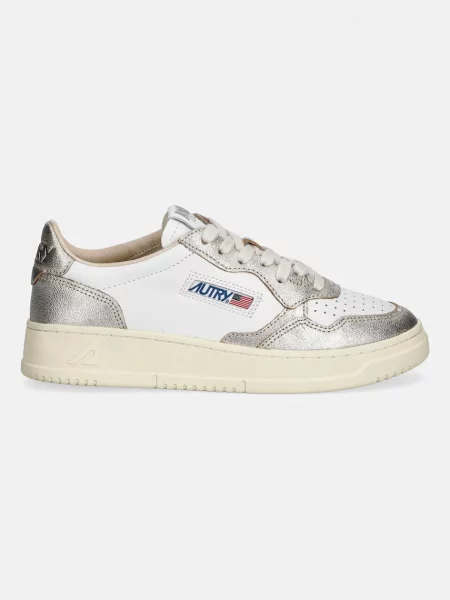 AUTRY sneakersy skórzane Medalist Low białe