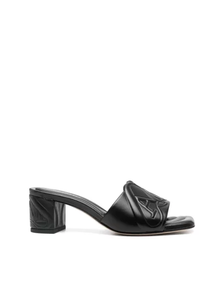 Klapki Alexander Mcqueen czarne