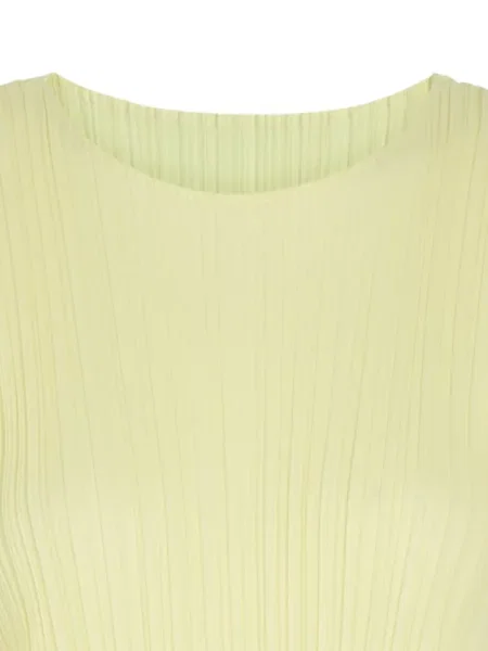 Rochie mini Pleats Please Issey Miyake galben