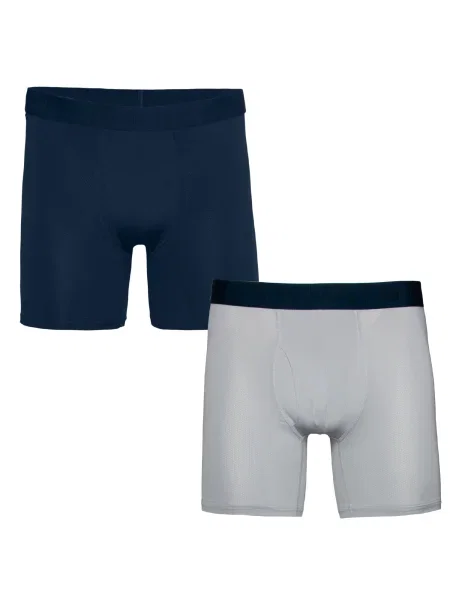 UNDER ARMOUR Boksarice temno modra / svetlo siva
