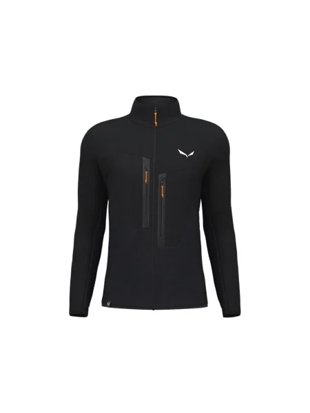 Geacă Salewa din lână merinos negru