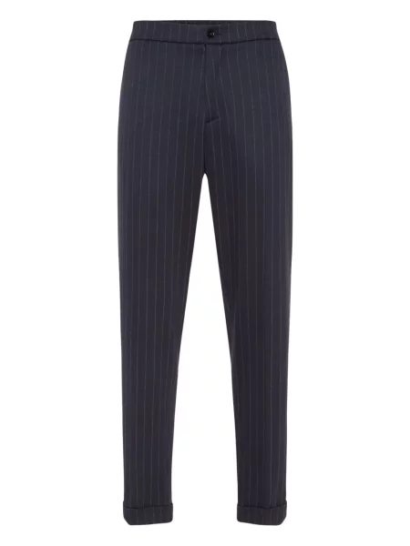 Pantaloni Billionaire cu dungi albastru