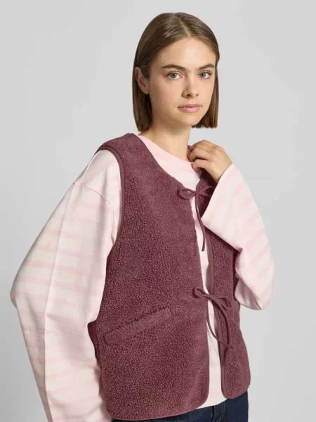Kamizelka o kroju regular fit z wiązaniem model BABY' Only