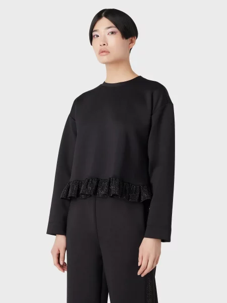 Світшот Emporio Armani чорний