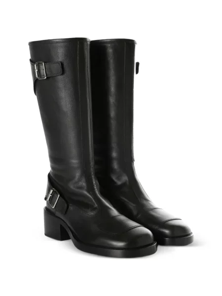 Csatos csizma Ann Demeulemeester fekete