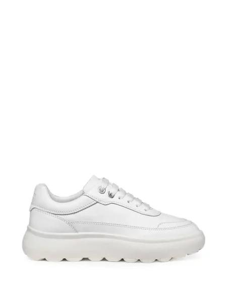 Sneakerși Geox chunky alb