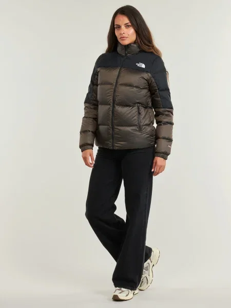 Geacă cu puf The North Face maro