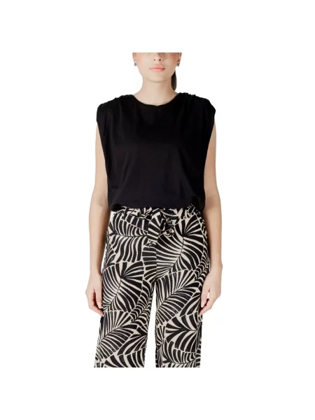 Top Jacqueline De Yong czarny