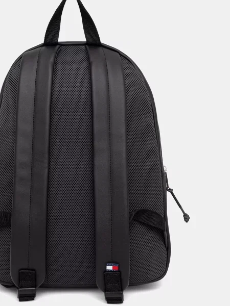 Tommy Jeans plecak z imitacji skóry czarny