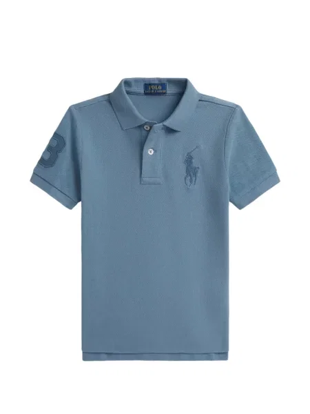 Koszulka polo dziecięca Polo Ralph Lauren niebieska