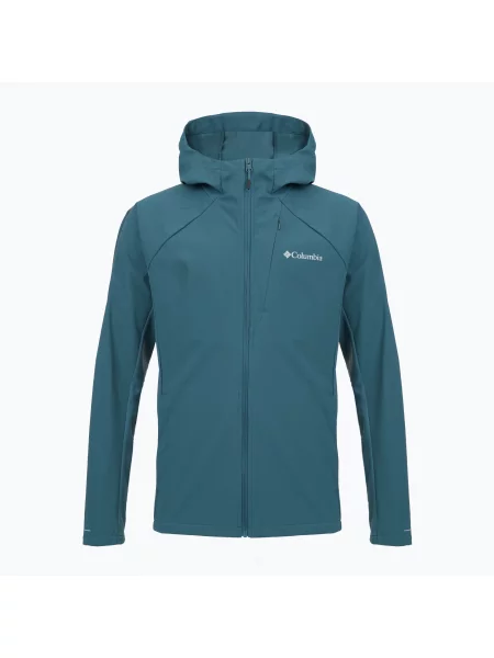 Geacă softshell pentru bărbați Columbia Trailborne everblue
