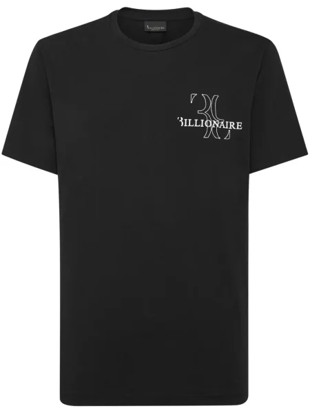 Tricou Billionaire cu broderie negru