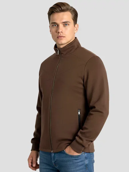 Бомбер Sun`s House коричневый