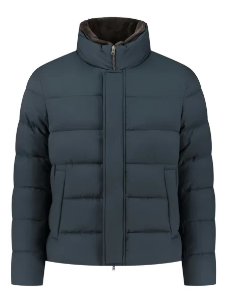 Geacă cu puf Herno albastru