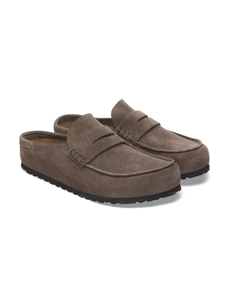 Замшевые шлепанцы Birkenstock