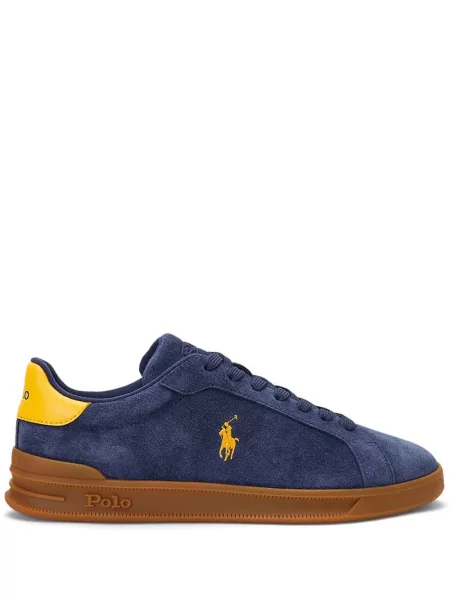 Sneakersy Polo Ralph Lauren w paski niebieskie