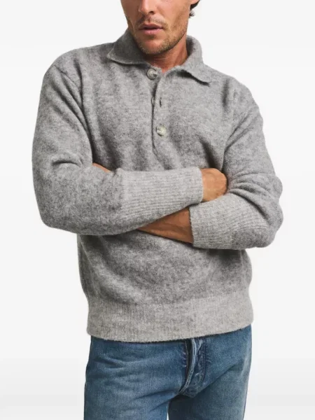 Gulerat tricou polo Cesar Casier gri