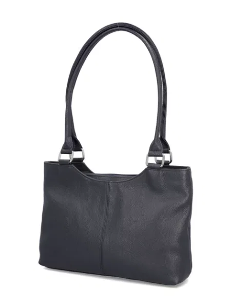 Lazzarini kabelka Shopper modrá
