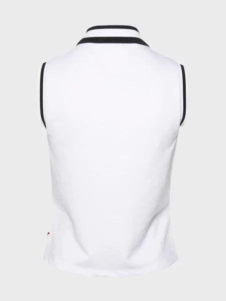 Поло Tommy Jeans біле