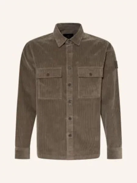 Belstaff Kurtka Z Sztruksu Ravine gruen