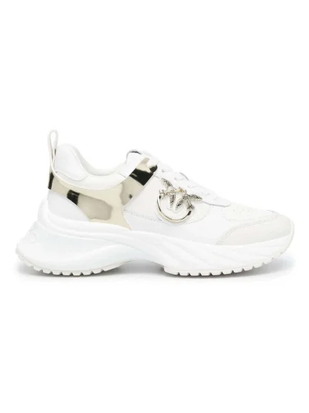 Pantofi Pinko din piele alb