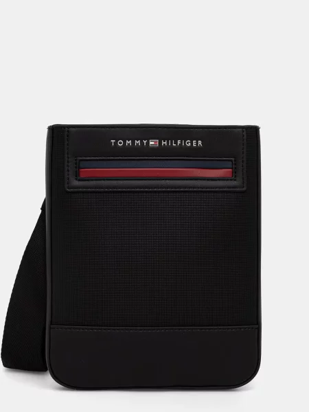 Geanta crossbody Tommy Hilfiger negru