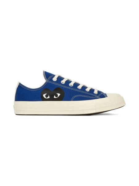 Sneakersy dziecięce Comme Des Garcons Play niebieskie