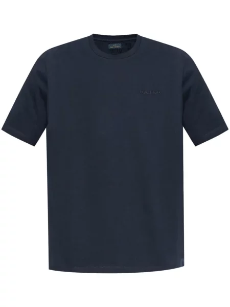 Tricou Paul & Shark cu broderie albastru