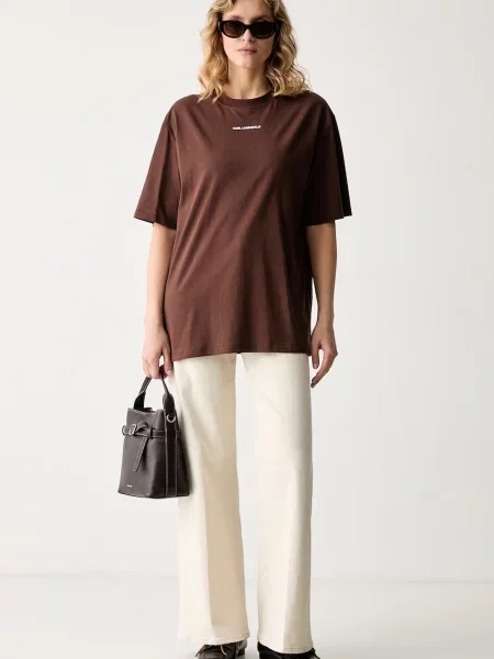 Karl Lagerfeld Tricou maro